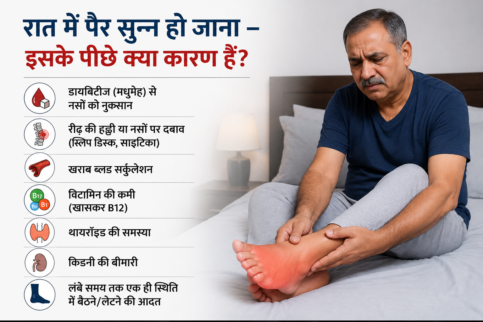 पैर सुन्न हो जाना