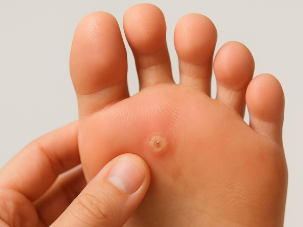 Corn treatment in India at Elegance Diabetic Foot & Ulcer Clinic (EDFC)