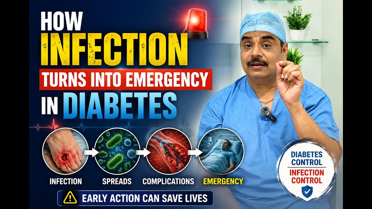 In Diabetes, Small Infection Turns into Emergency? Doctor Explains