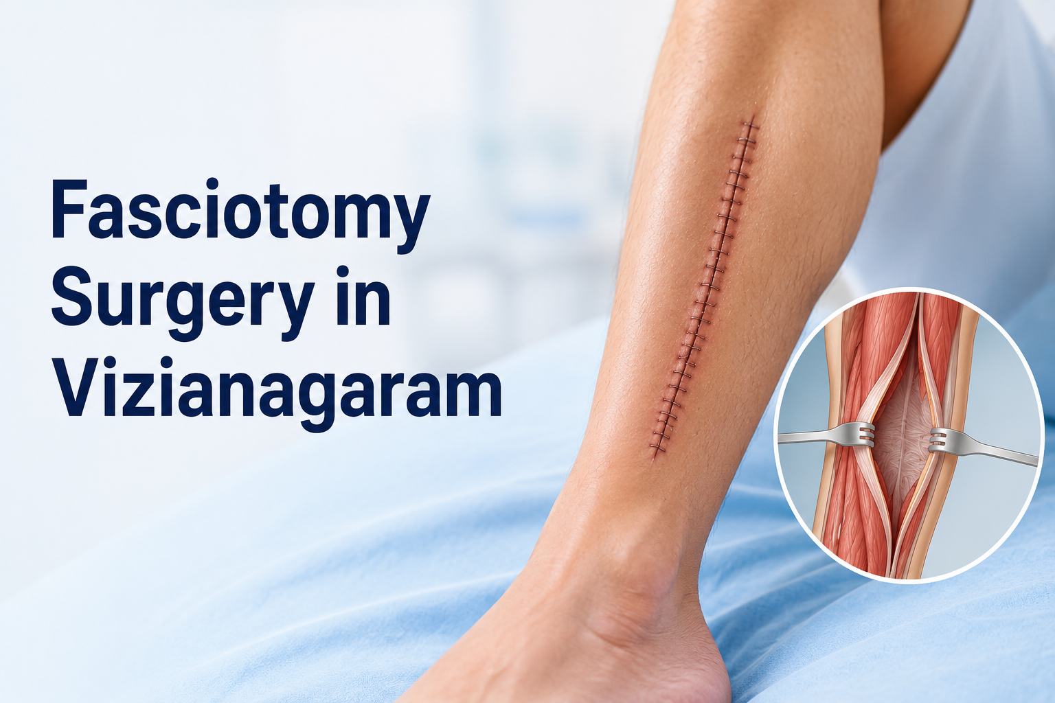 Fasciotomy Surgery in Vizianagaram: Why Hours Matter, How It Is Done, and What Recovery Involves