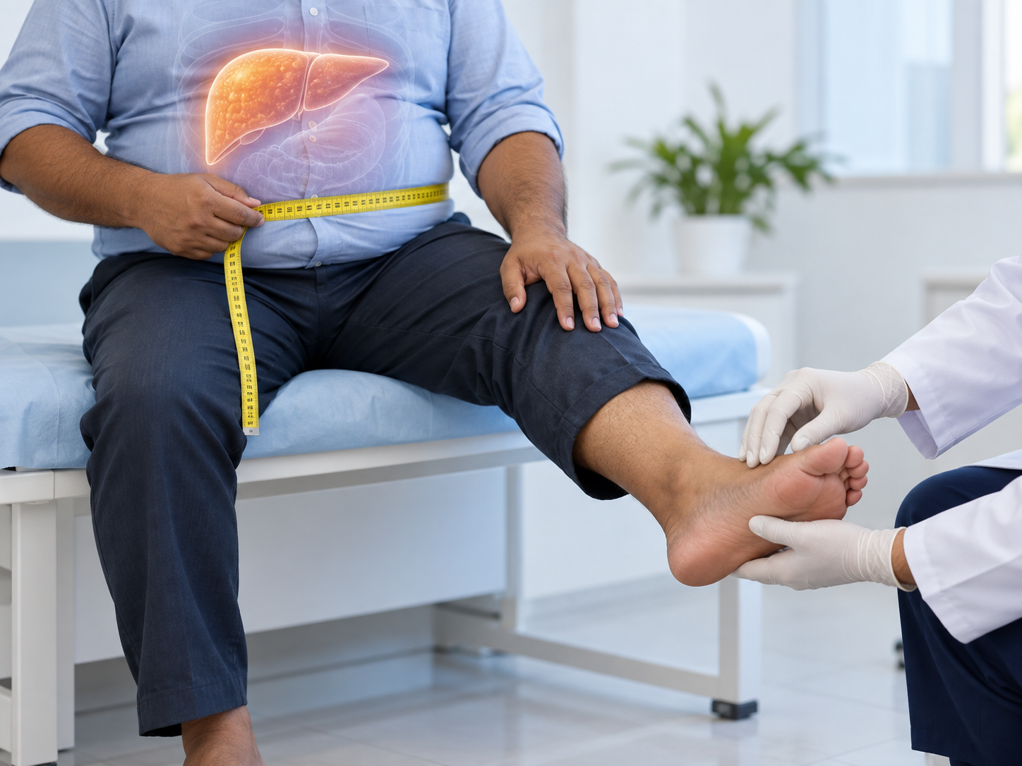 Fatty Liver With Type 2 Diabetes: Why It Matters for Your Feet and What Weight Loss Can Change