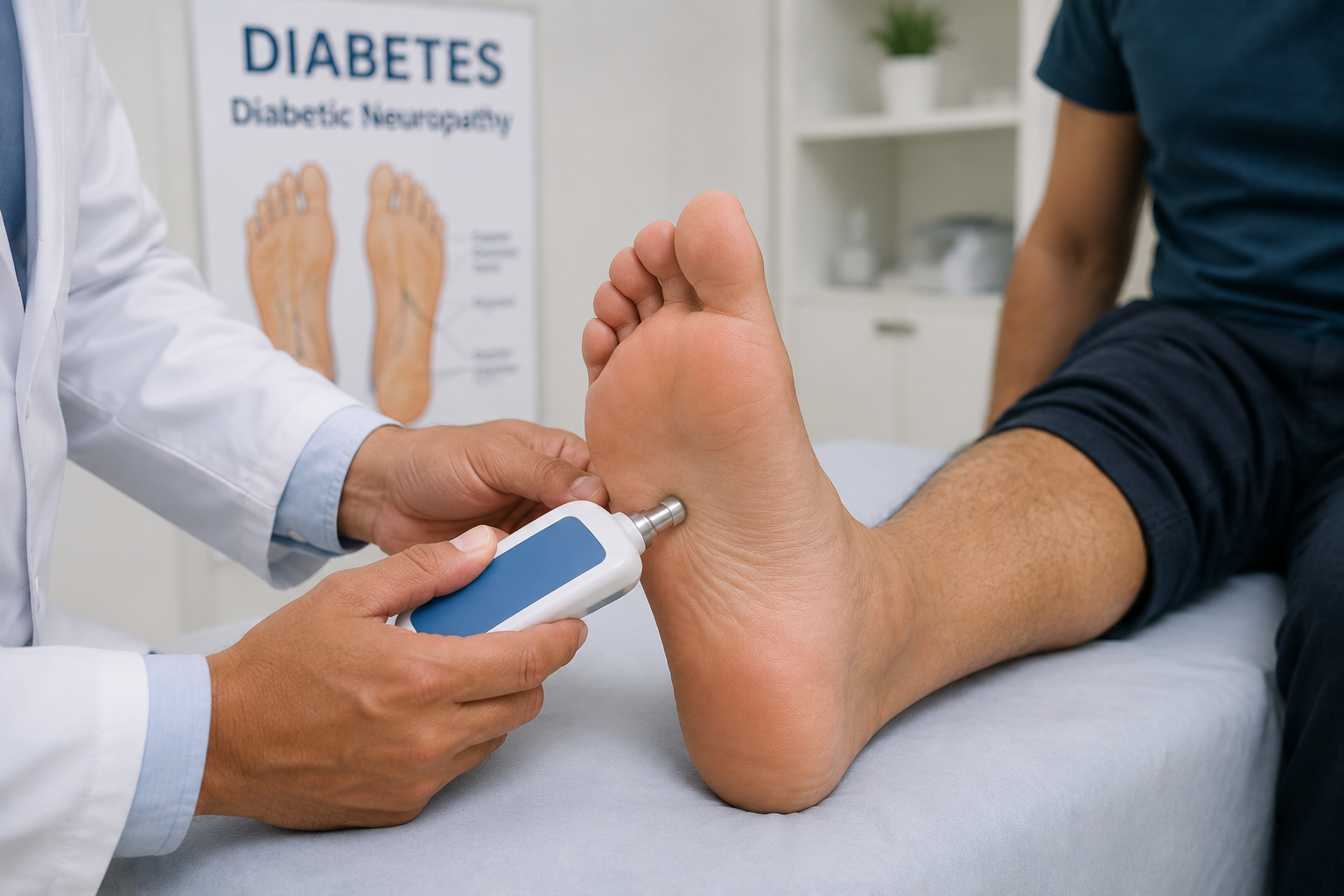 foot vibration test diabetic