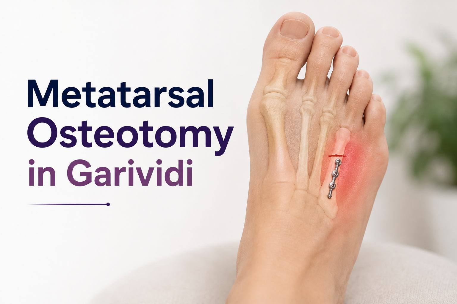 Metatarsal Osteotomy in Garividi: Who Needs It, How It Heals Stubborn Foot Ulcers, and What Recovery Looks Like