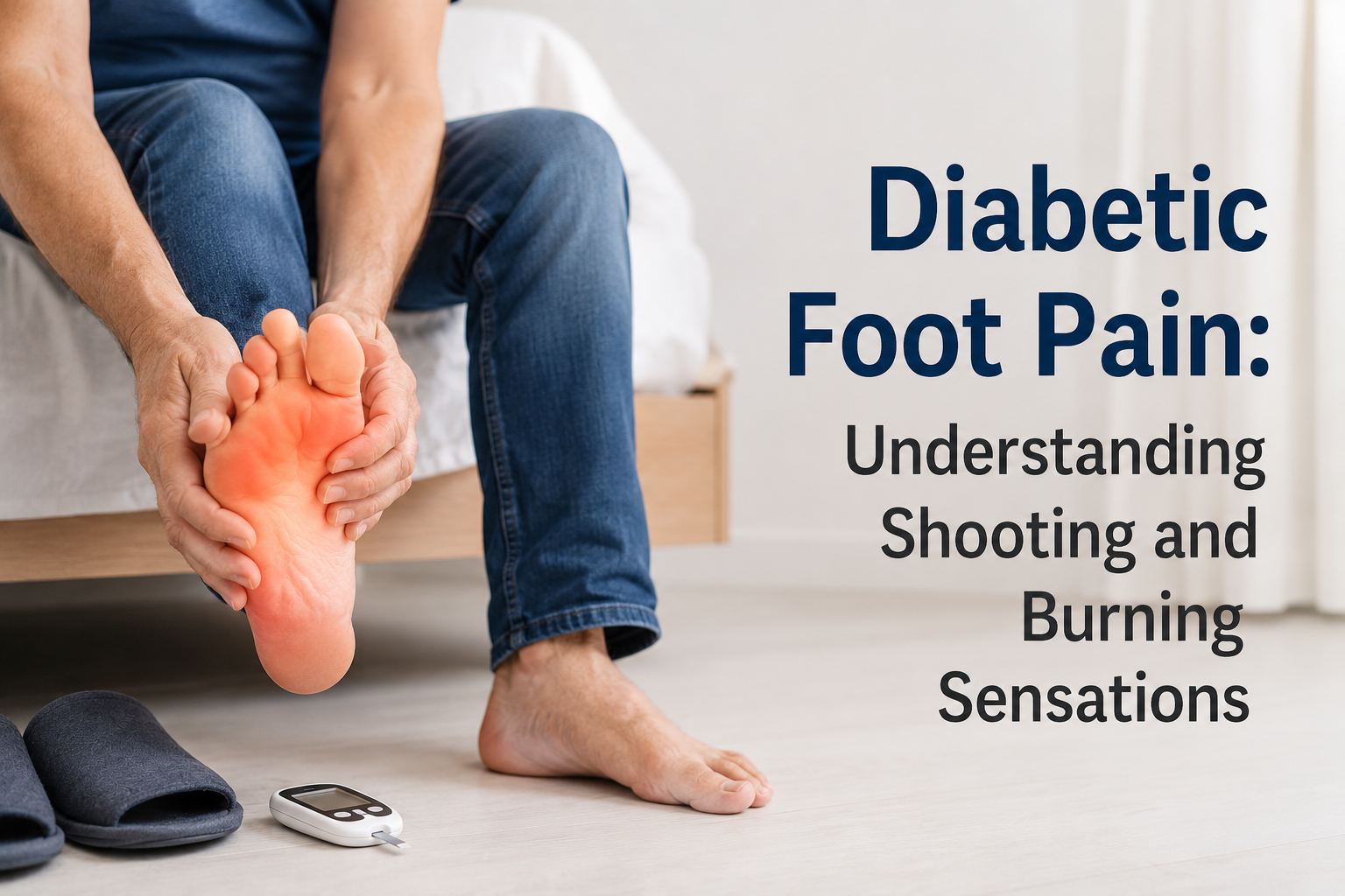 shooting pain foot diabetic